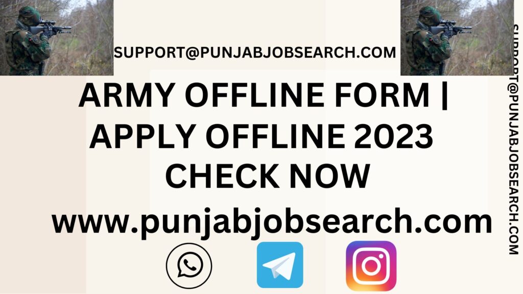 ARMY OFFLINE FORM | 