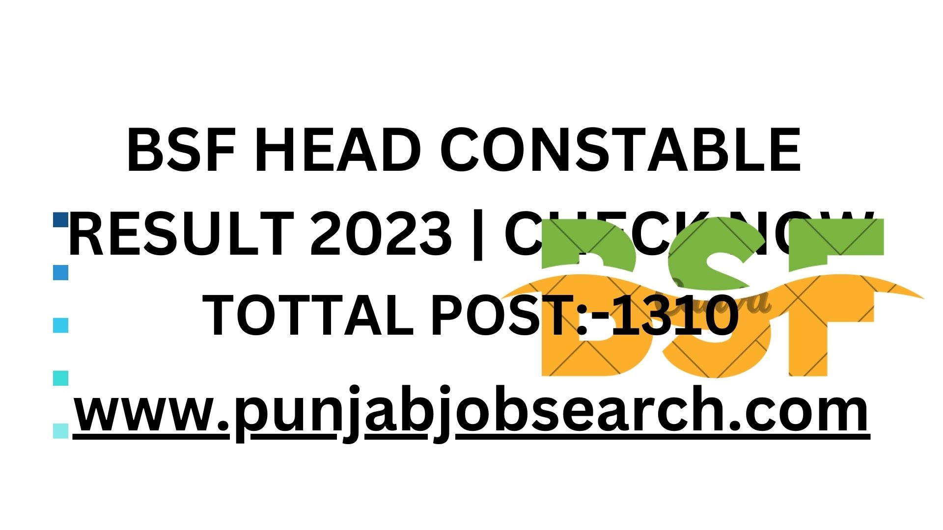 BSF HEAD CONSTABLE RESULT 2023 | CHECK NOW