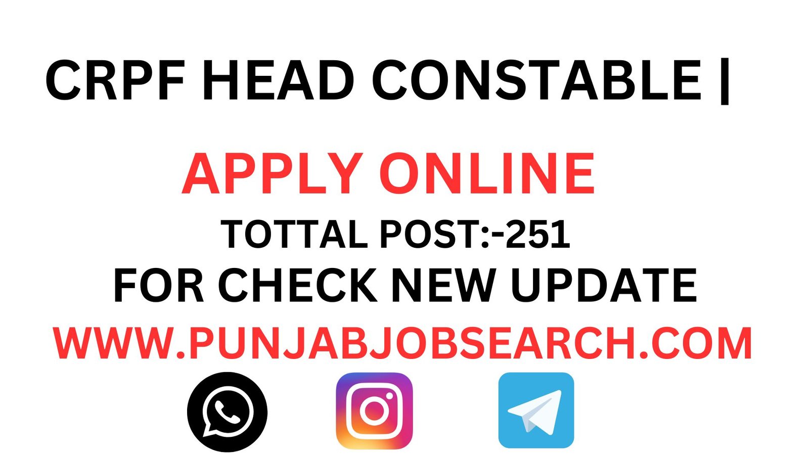 CRPF HEAD CONSTABLE |