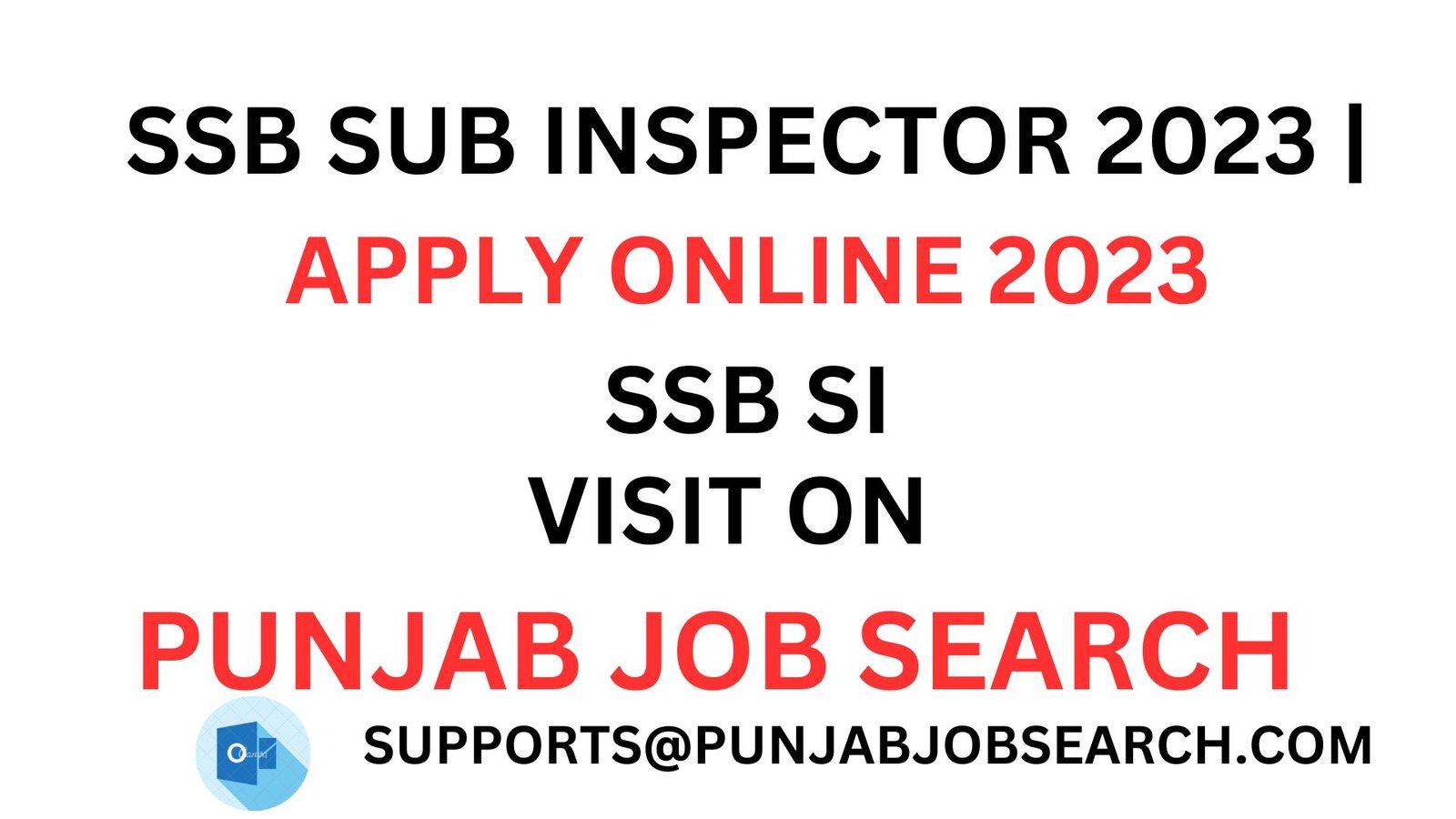 SSB SUB INSPECTOR 2023 |