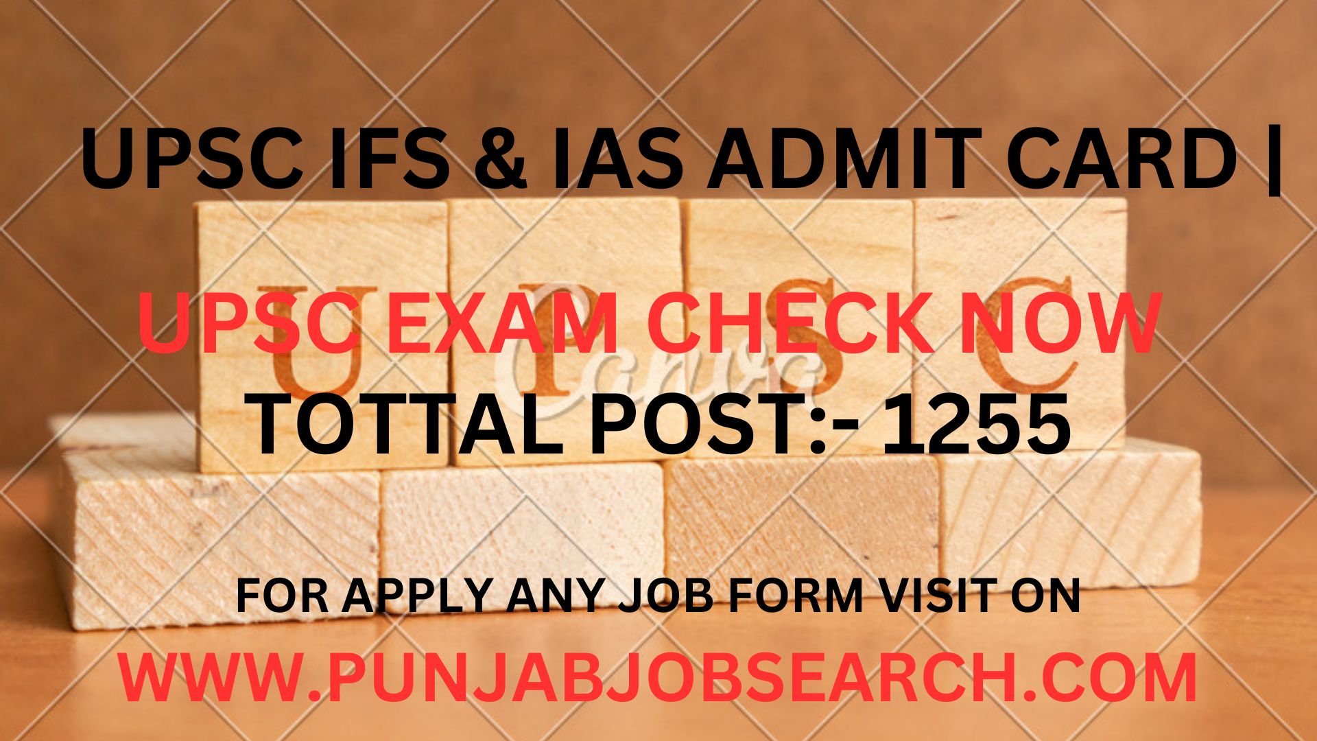 UPSC IFS & IAS ADMIT CARD |