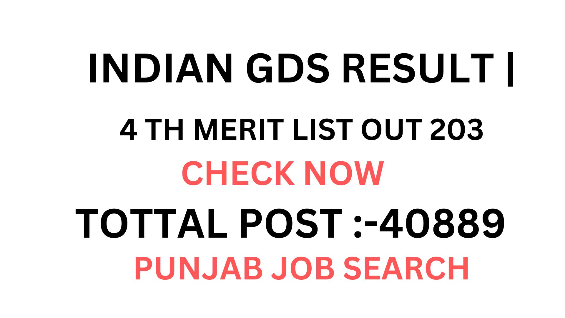 INDIAN GDS RESULT |