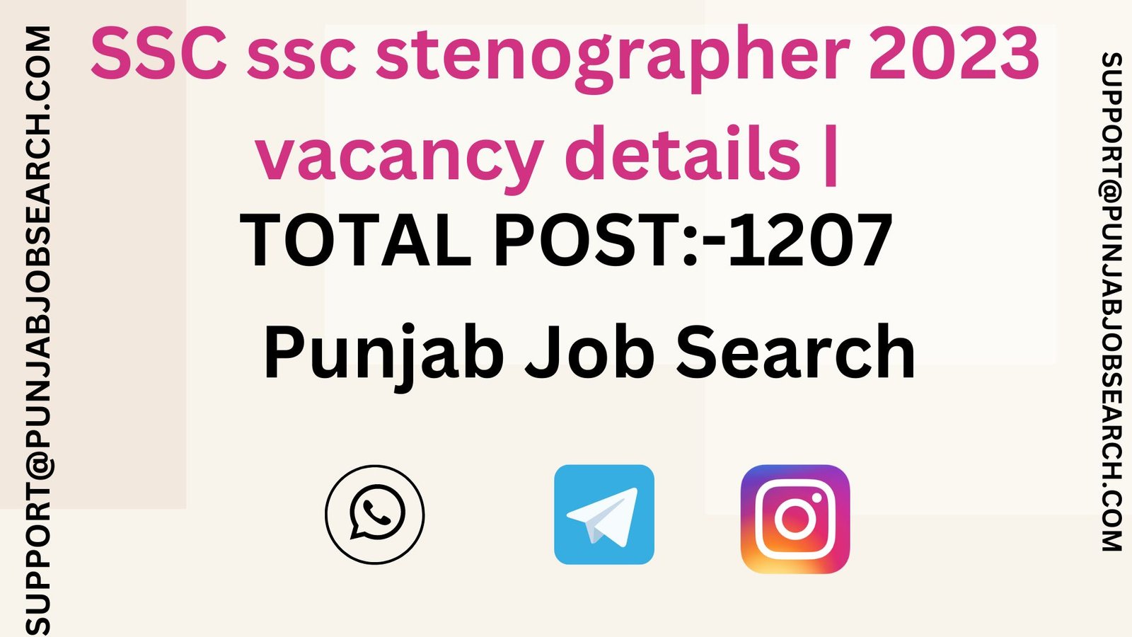 SSC ssc stenographer 2023 vacancy details |