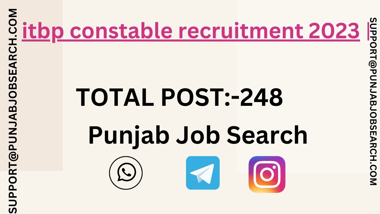 itbp constable recruitment 2023 |