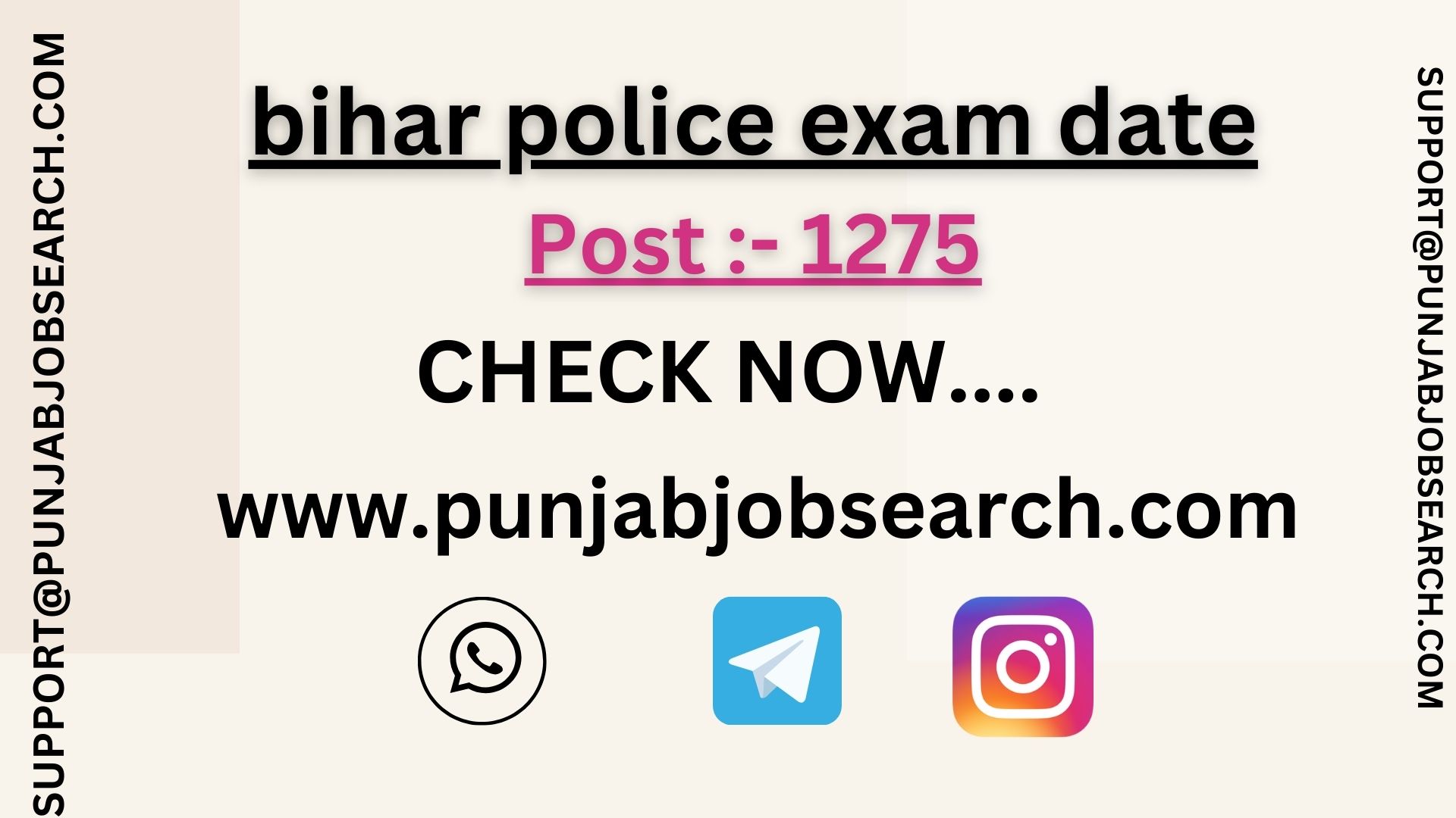 bihar police exam date