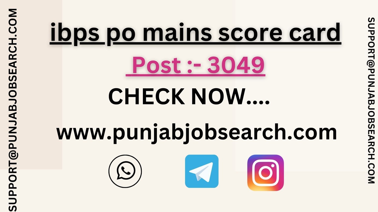 ibps po mains score card