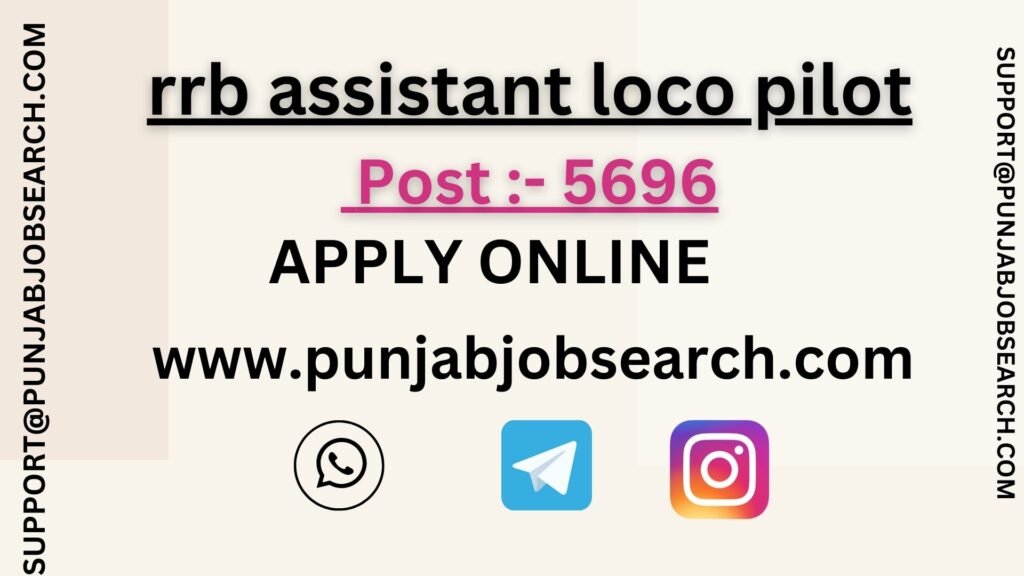 rrb assistant loco pilot