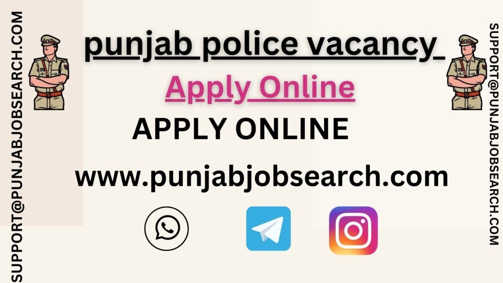 punjab police vacancy