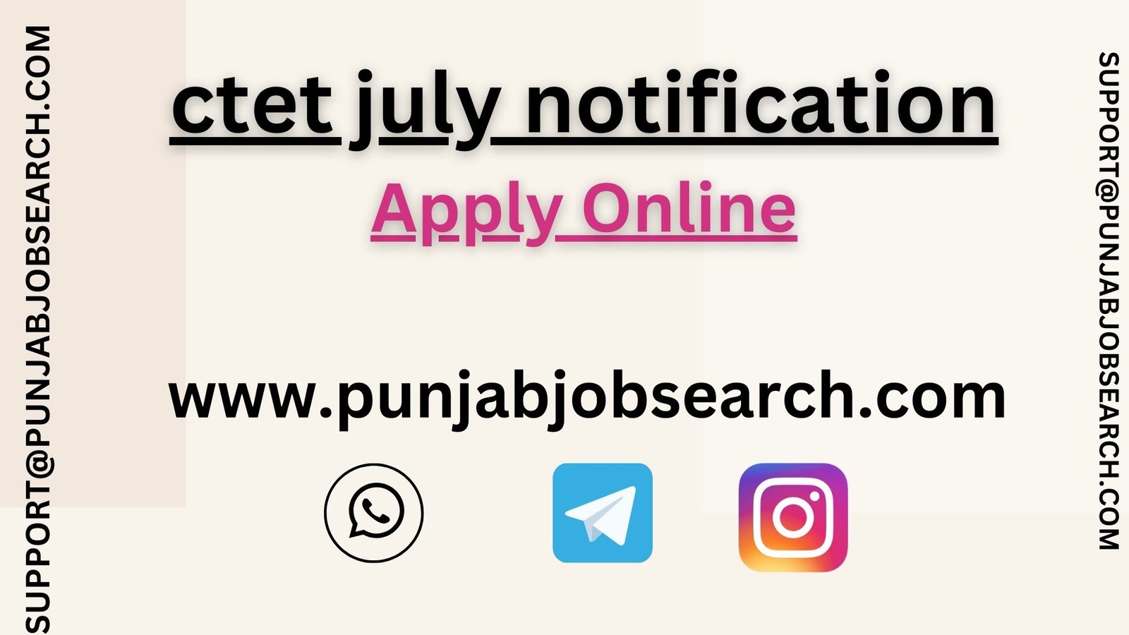 ctet july notification