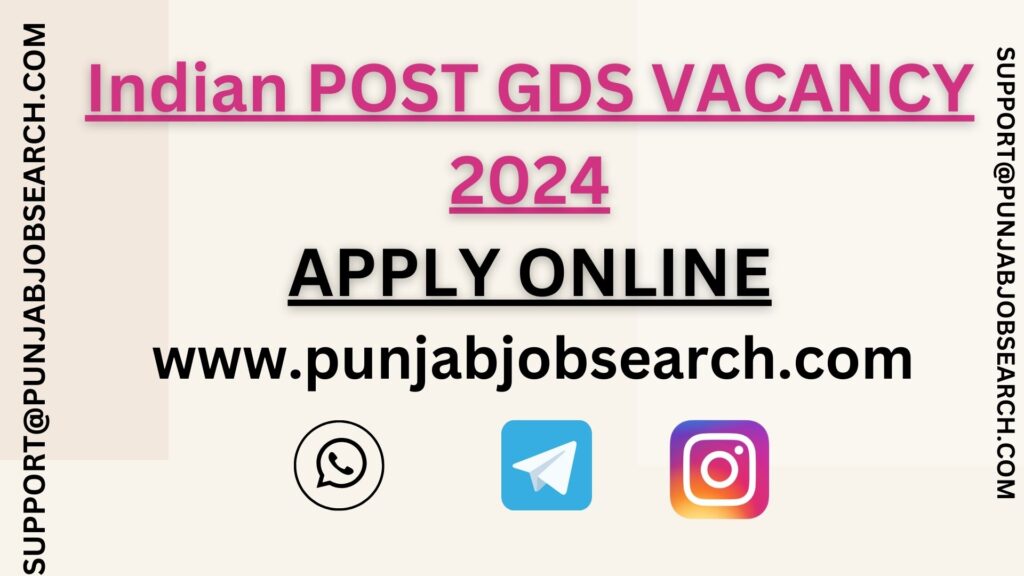 Indian POST GDS VACANCY 2024