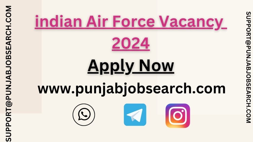 indian Air Force Vacancy 2024