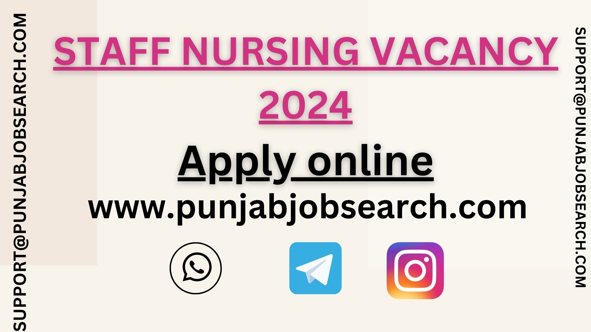 STAFF NURSING VACANCY 2024