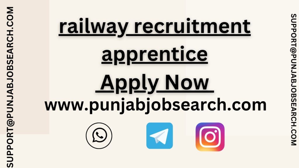 railway recruitment apprentice