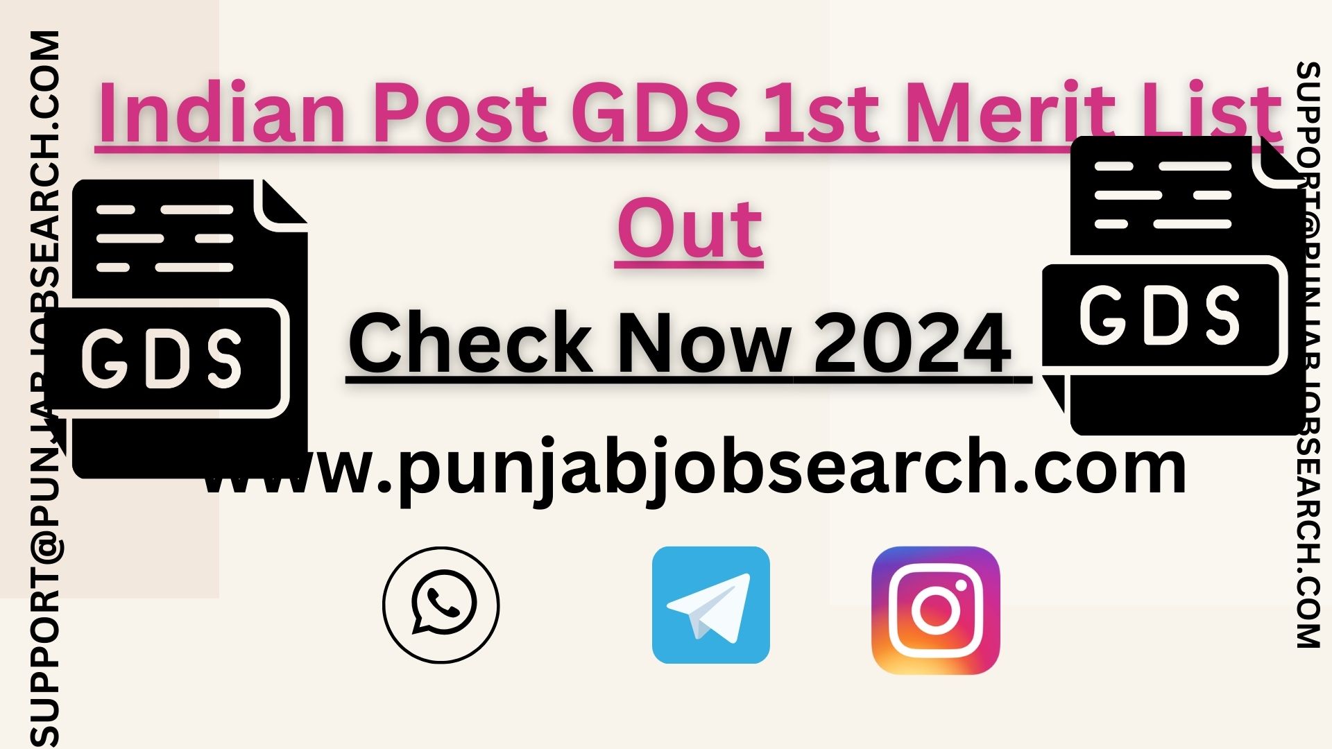 Indian Post GDS 1st Merit List Out