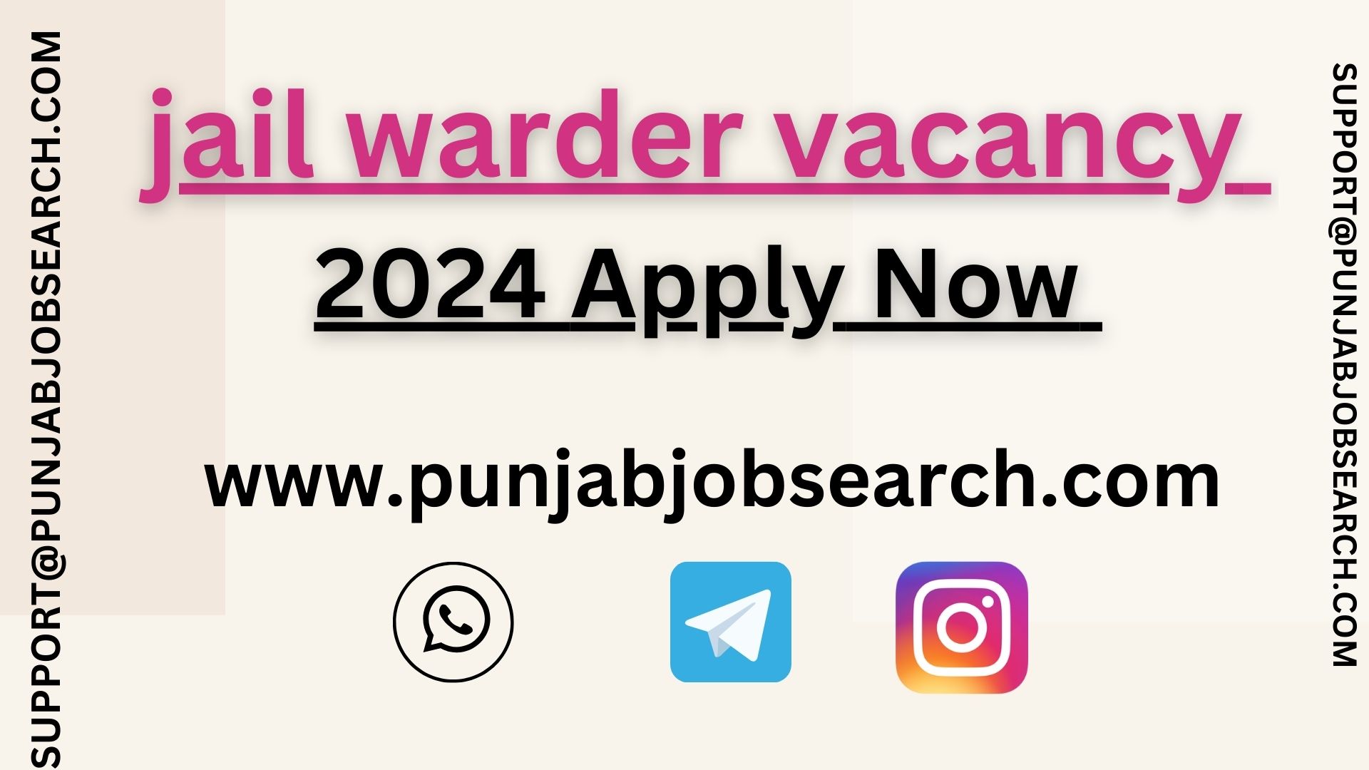 jail warder vacancy