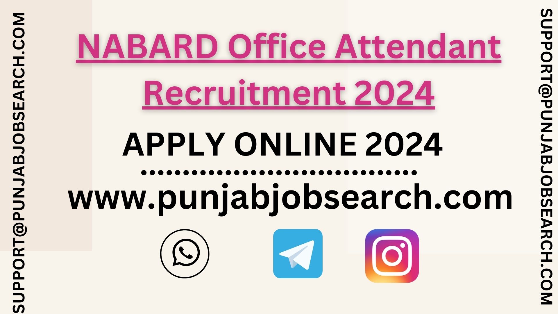 NABARD Office Attendant Recruitment 2024