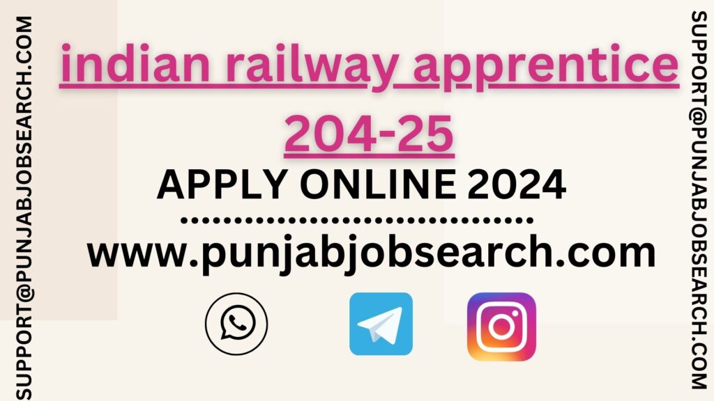 indian railway apprentice