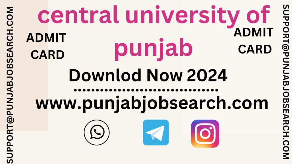 central university of punjab|