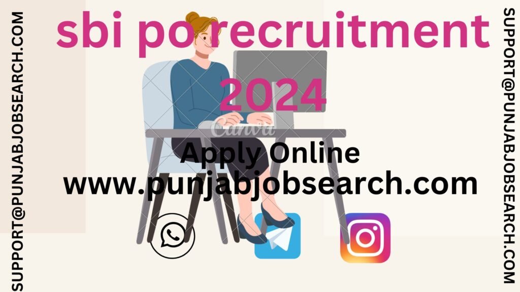 sbi po recruitment 2024