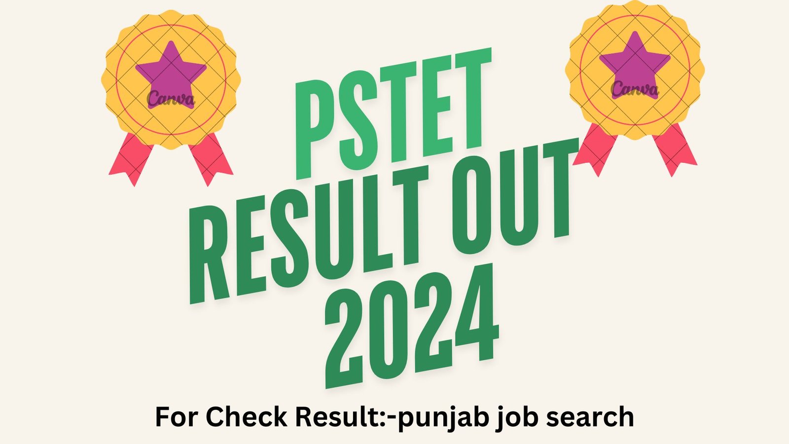 PSTET RESULT 2024