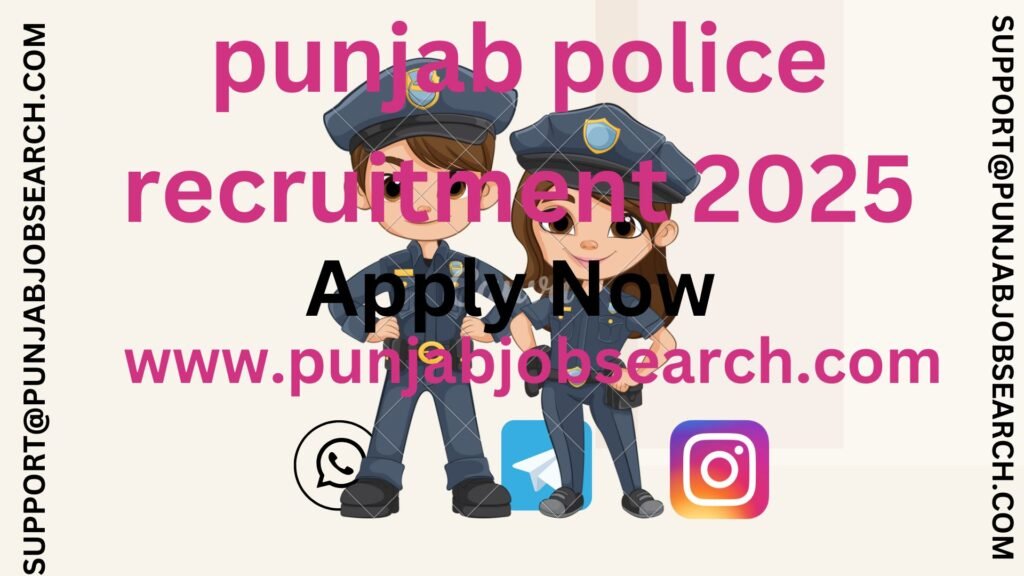 punjab police recruitment 2025