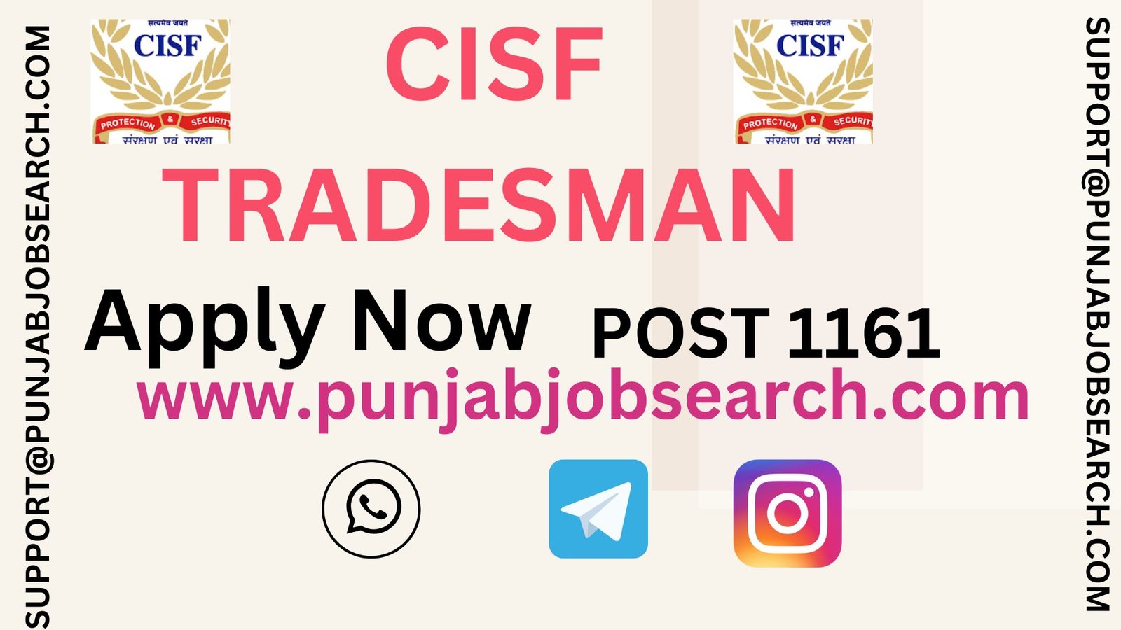 CISF TRADESMAN