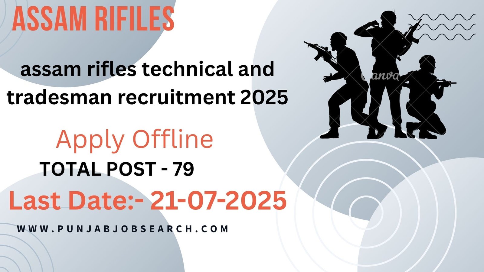 assam rifles technical and tradesman recruitment 2025