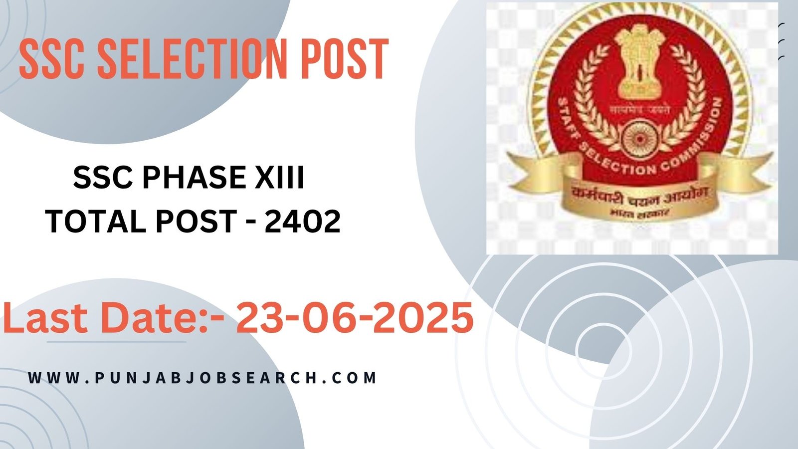 SSC Selection Post